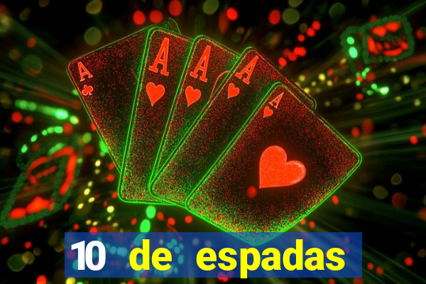 10 de espadas tarot amor